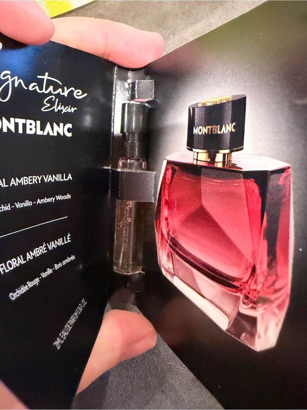 Montblanc Signature Elixir sample - Picture 2 of 2
